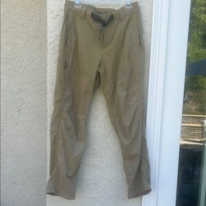 REI Men's Tan Nylon Hiking Outdoor Pants Size 32W x 30L